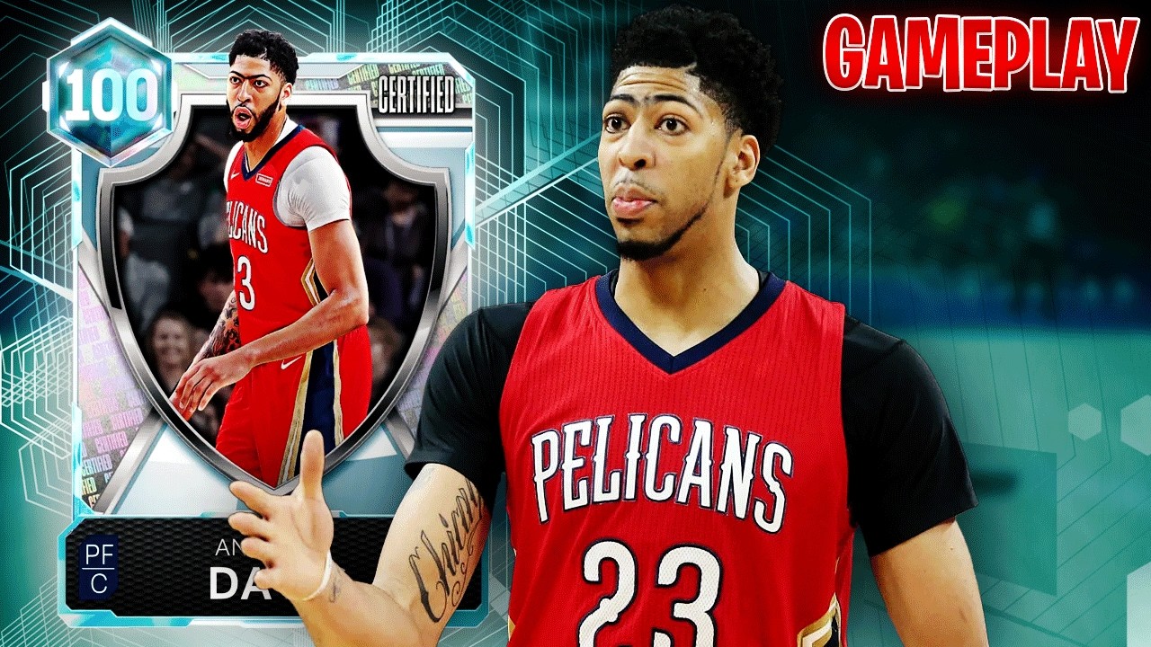 100 OVERALL ANTHONY DAVIS IS AN EXTREMELY ELITE PF IN NBA 2K26 MyTEAM!!