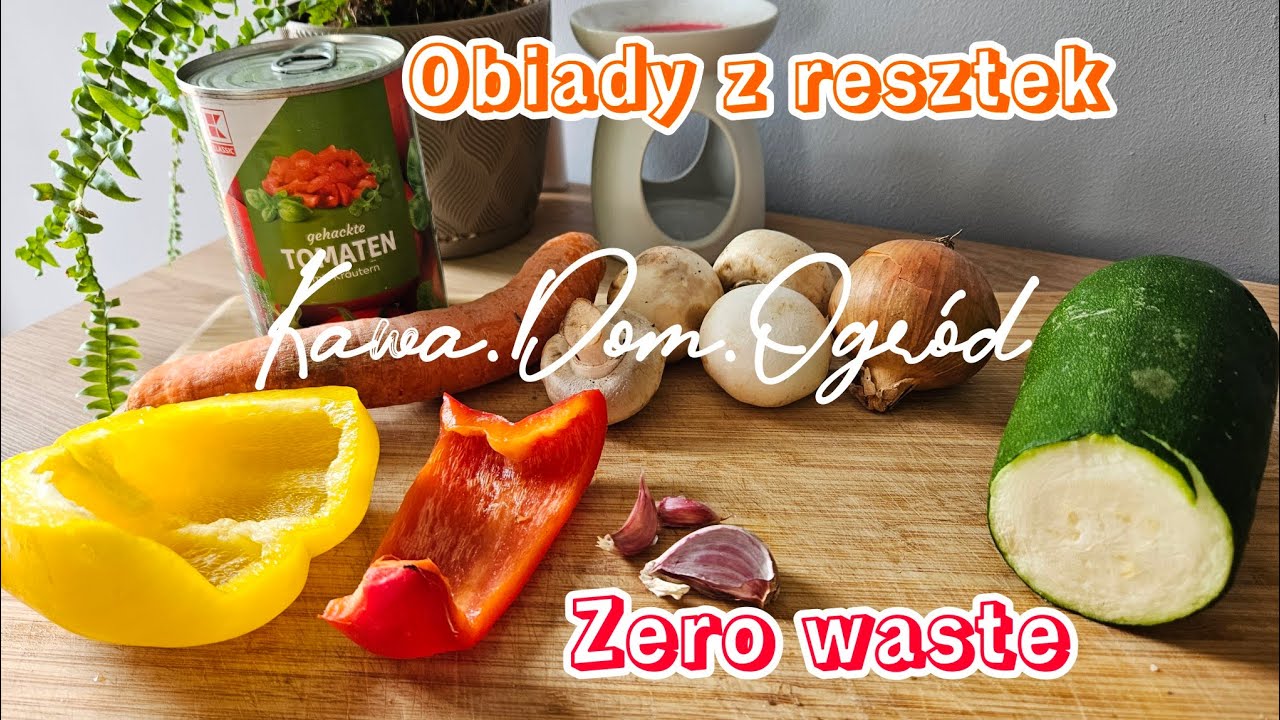 Tygodniowe obiady zero waste z zapasów | czyszczenie lodówki