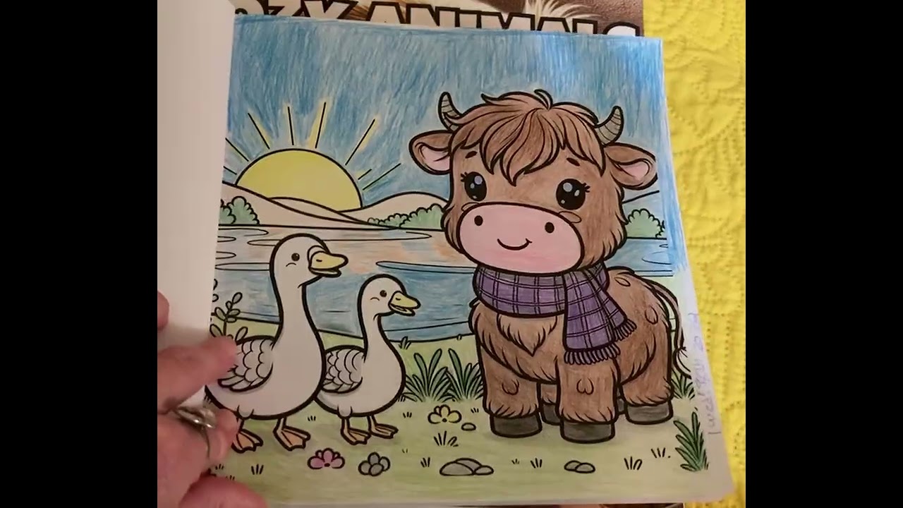Showing What I Colored In The Month Of February 