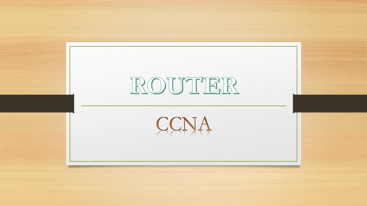 Hostname Configuration of Router
