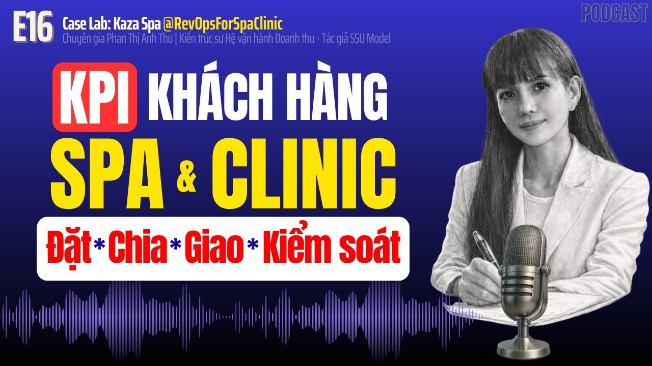 [KPI Spa] Thiết kế KPI khách hàng Spa: từ mục tiêu đến kiểm soát thực thi