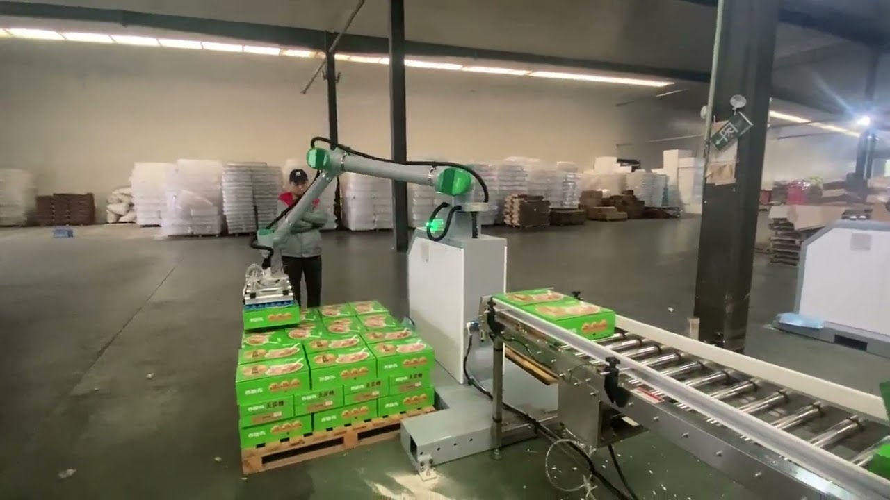 🚀 Collaborative Palletizing Robot – Smarter, Safer, More Efficient