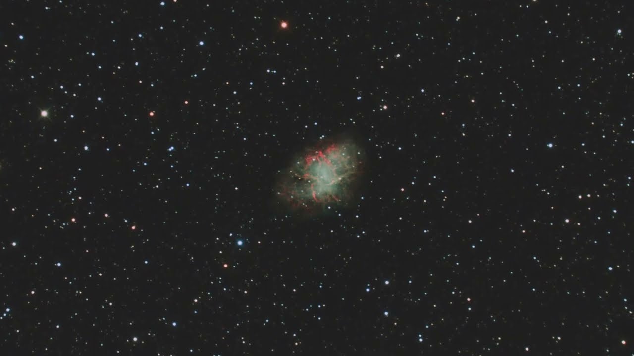 新しい撮影地でカニ星雲しました