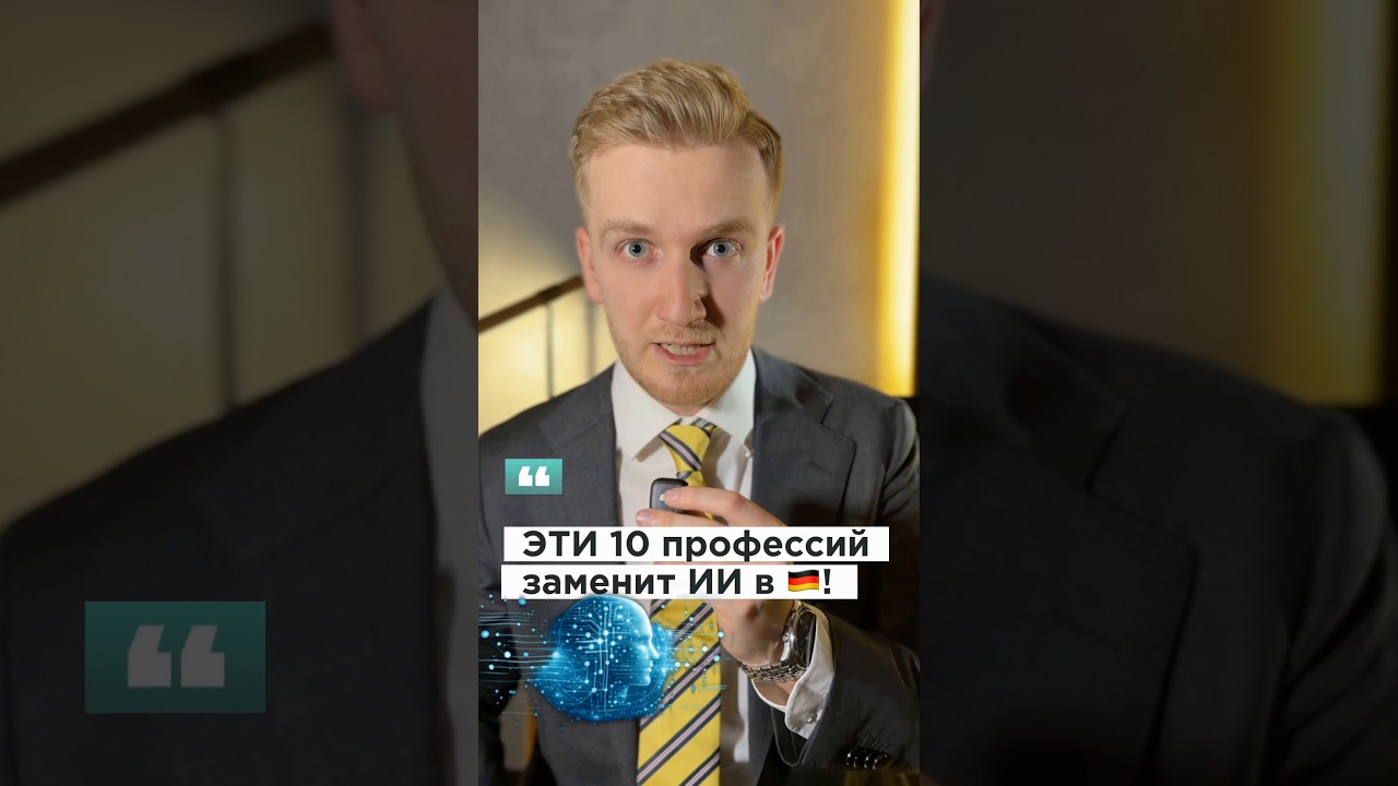 Anzeige | Как думаешь какие профессии первые?🤔 #германия #германияпорусски #новостигермании