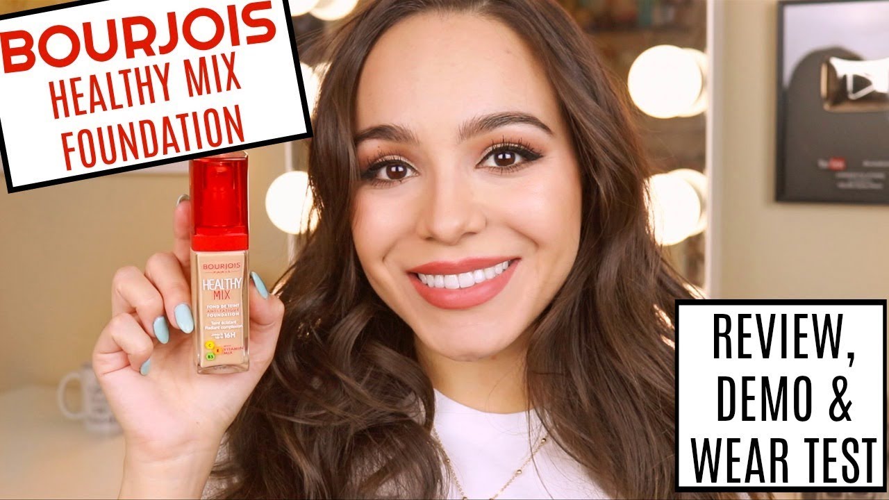 Bourjois Healthy Mix Foundation Review + Demo