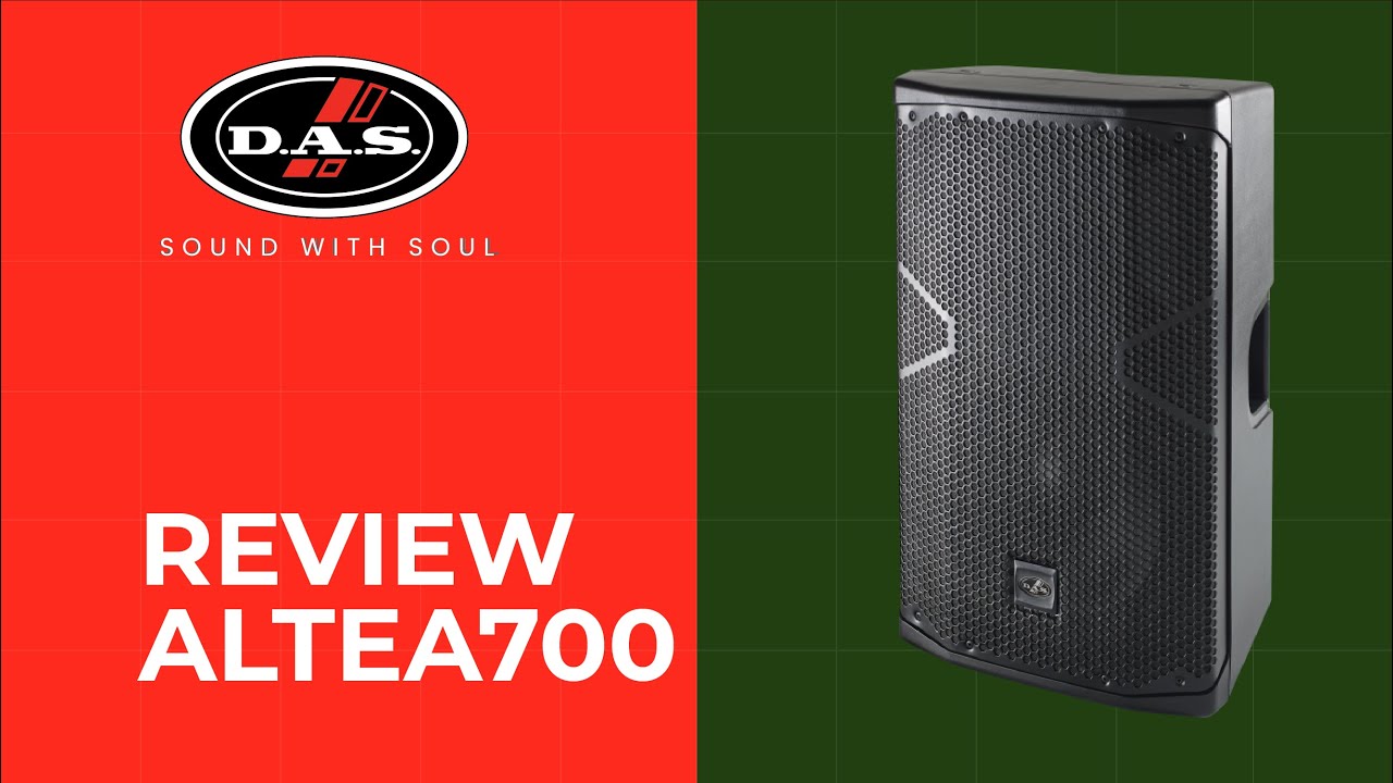 Review ALTEA700 series - Altea712A DAS audio - #das #altavoz #altea