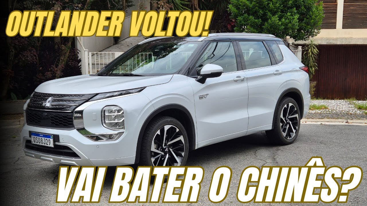 Mitsubishi Outlander PHEV 2026: teste completo do SUV híbrido de 252 cv e 7 lugares