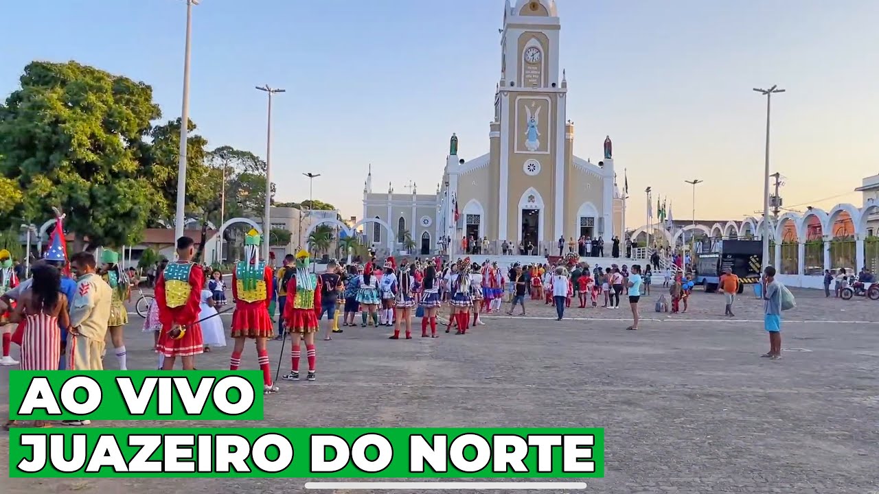 Ao vivo Aconteceu em Juazeiro do Norte Abertura da Romaria 01/09/2023