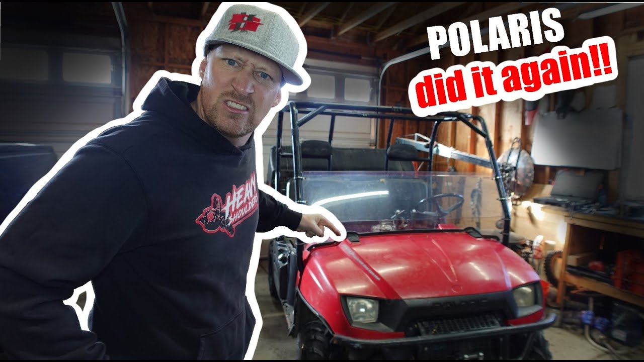 Ввезли Polaris Ranger с неисправной компрессией.