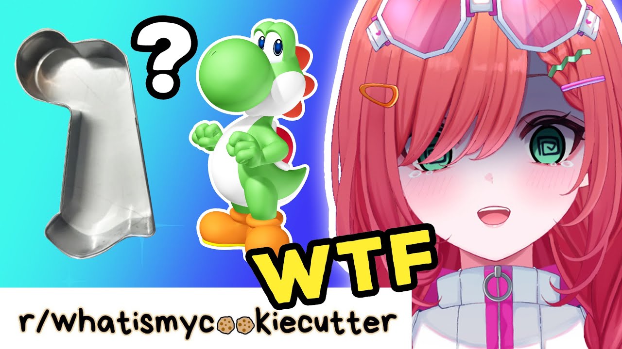 VTuber VS. Reddit's Cookie Cutter Challenge 🍪 |  r/whatismycookiecutter