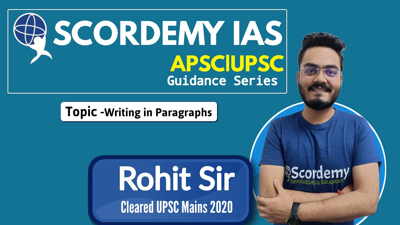 APSC/UPSC Answer Writing Program | Rohit Sir | Scordemy IAS Part 4