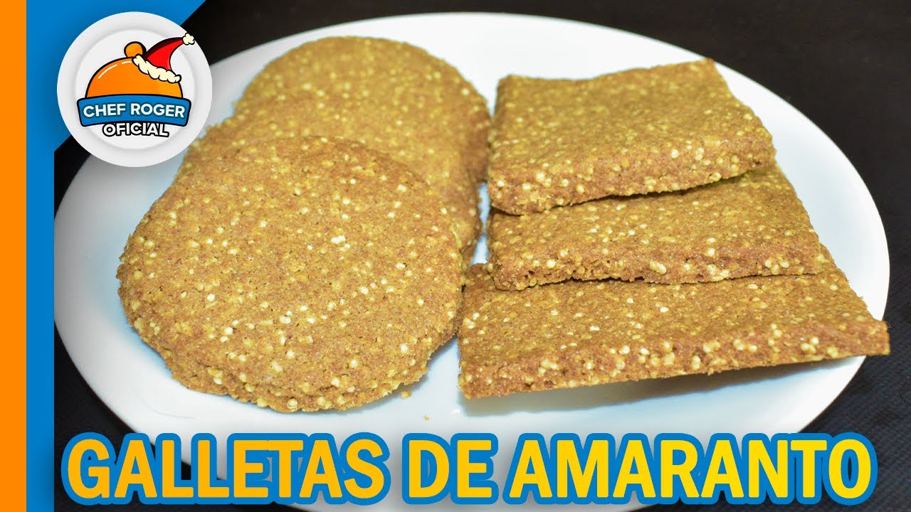 Galletas sin harina, de mantequilla y Amaranto, apta para celiacos, galletas saludables