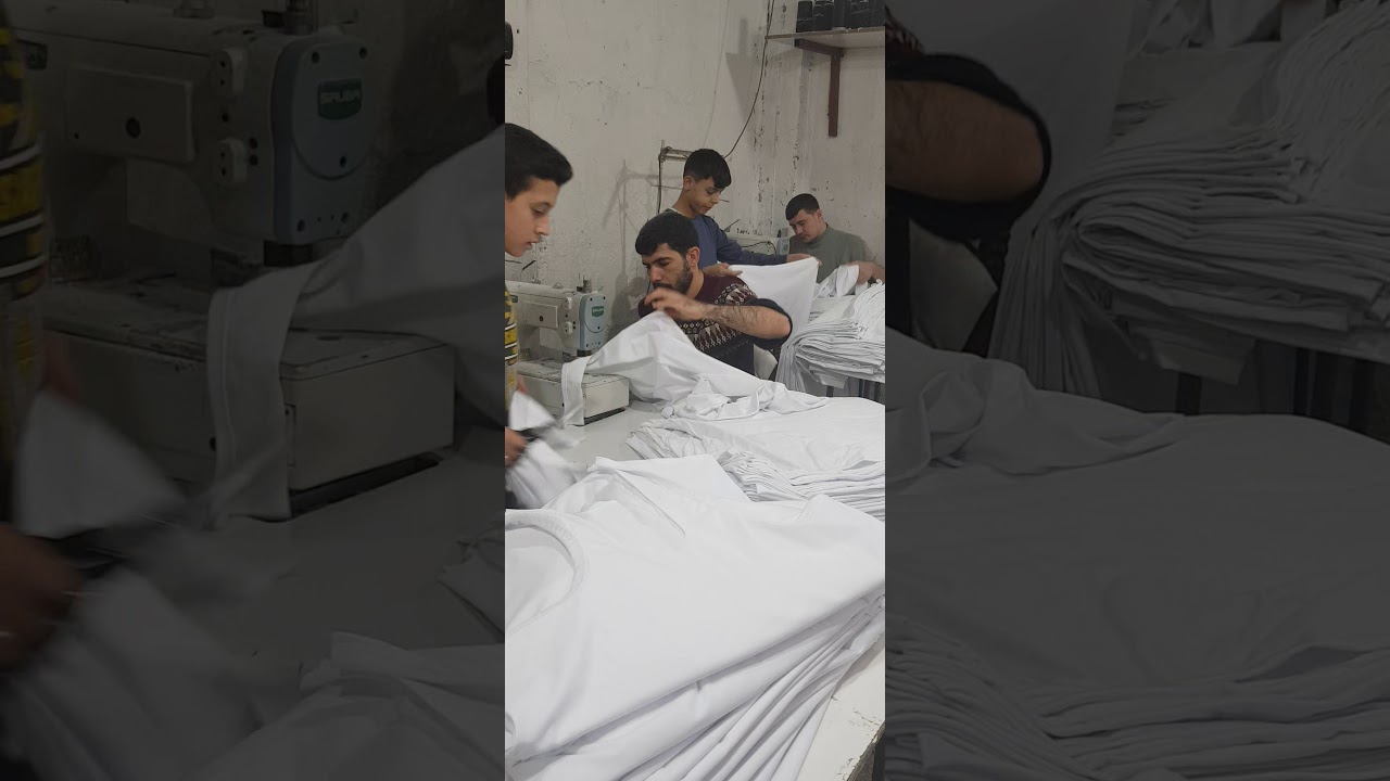 صناعة الالبسة الداخلية القطنية في شركة دانية توب