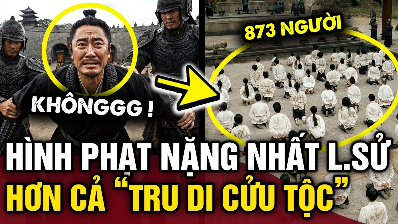 Hình phạt NẶNG NHẤT trong lịch sử nhân loại đến mức hơn cả TRU DI CỬU TỘC | Tin 3 Phút Bí Ẩn