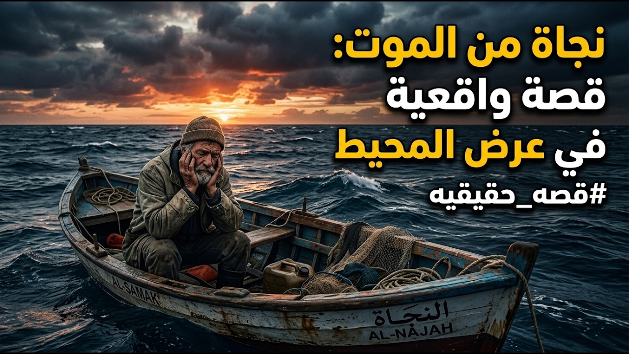 رجلا ضائع في البحر اكثر من عام و فقد الشغف من الحياة ثم انقذ