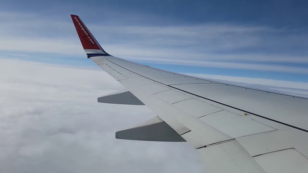 FULL FLIGHT - Norwegian B737-800, Stavanger to Oslo