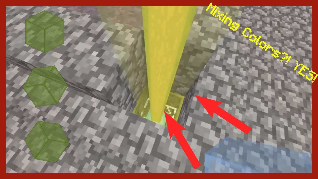 💡 Is it possible to MIX BEACON COLORS in #minecraft Bedrock? #shorts