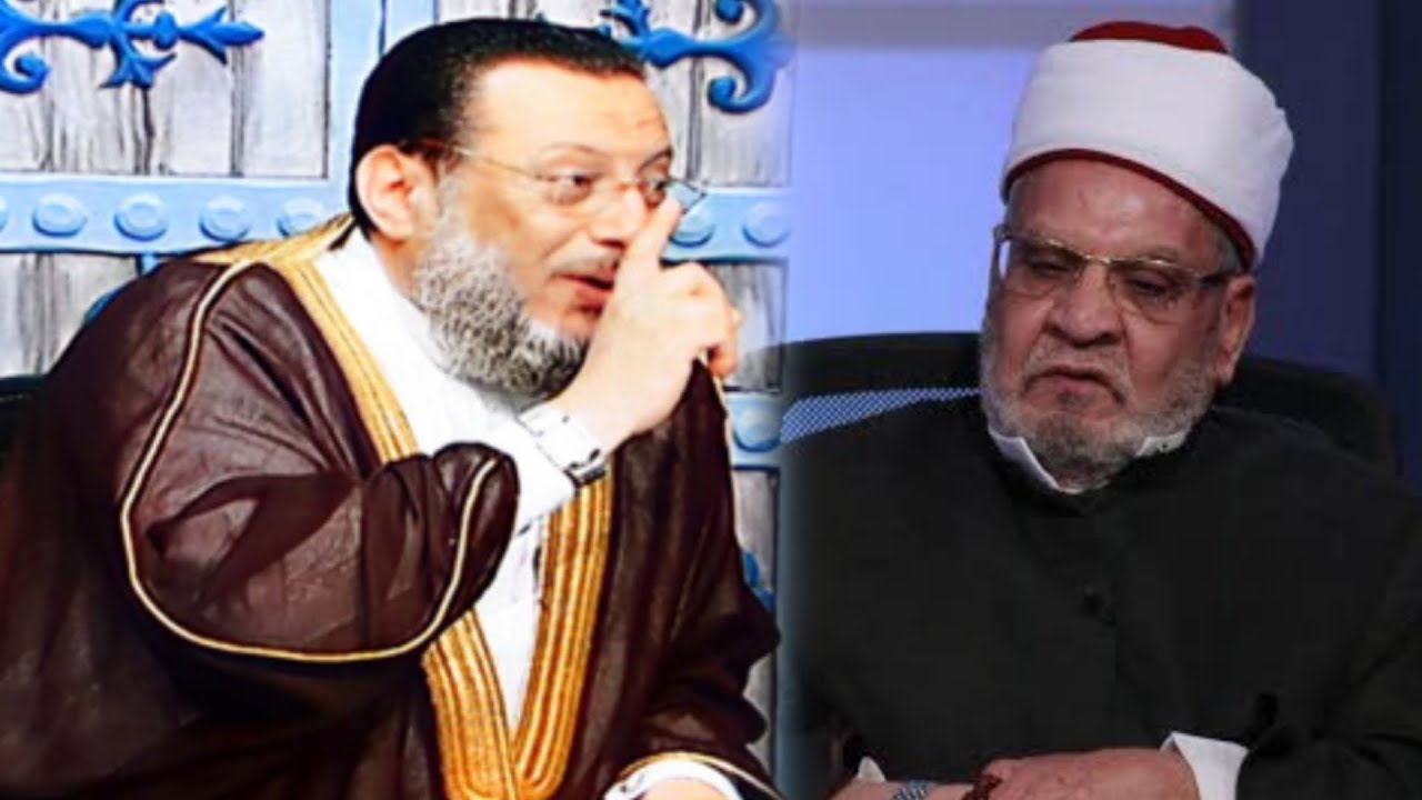 شوفوا الغل والحقد اللى فى قلب أحمد كريمة على أبى بكر وعمر ورد د محمد الزغبى