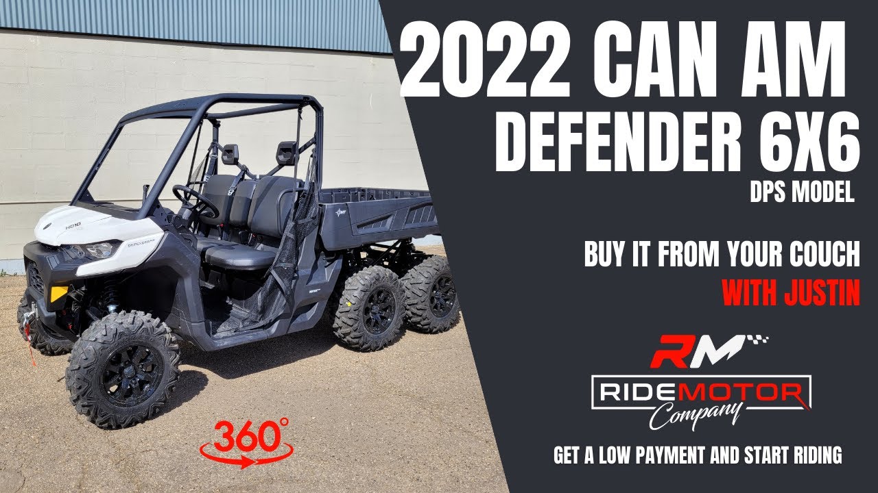 2022 Can Am Defender 6x6 DPS