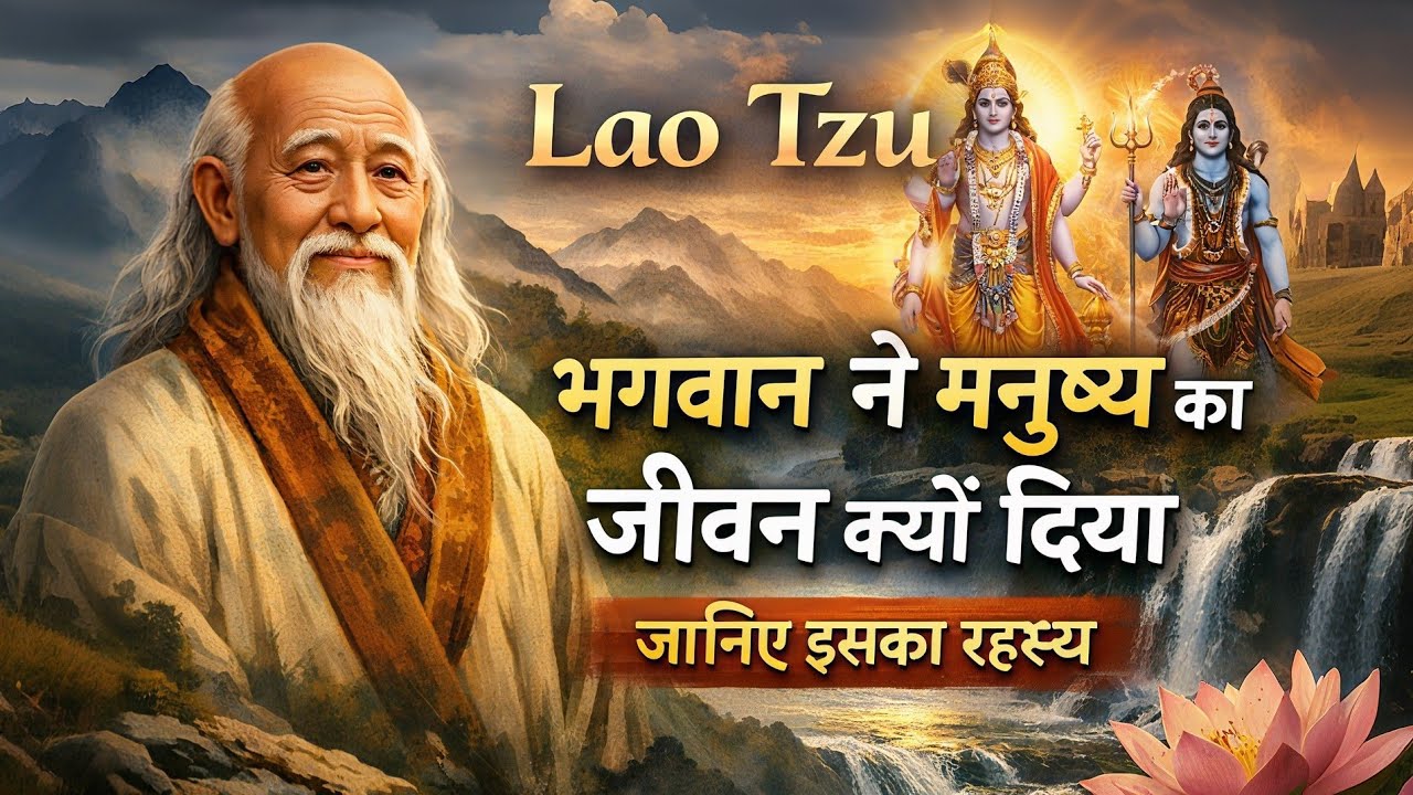 लाओ त्ज़ू का रहस्य भगवान ने मनुष्य को जीवन क्यों दियाजीवन का असली अर्थ क्या है