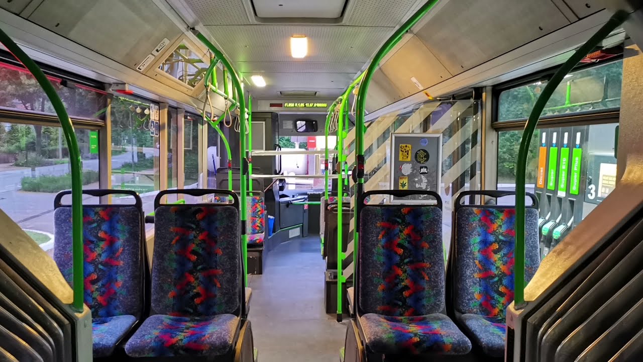(SOUND) Mitfahrt im MAN A23 NG 313 von City-Tours-Wenzel - HI-CT 812 - ex.  WSW Mobil Wuppertal 0174