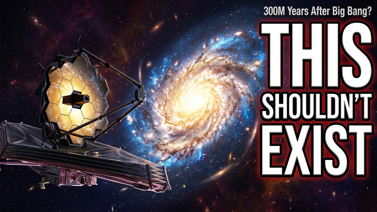 James Webb Just Detected a Galaxy That Should Not Exist This Early in Time