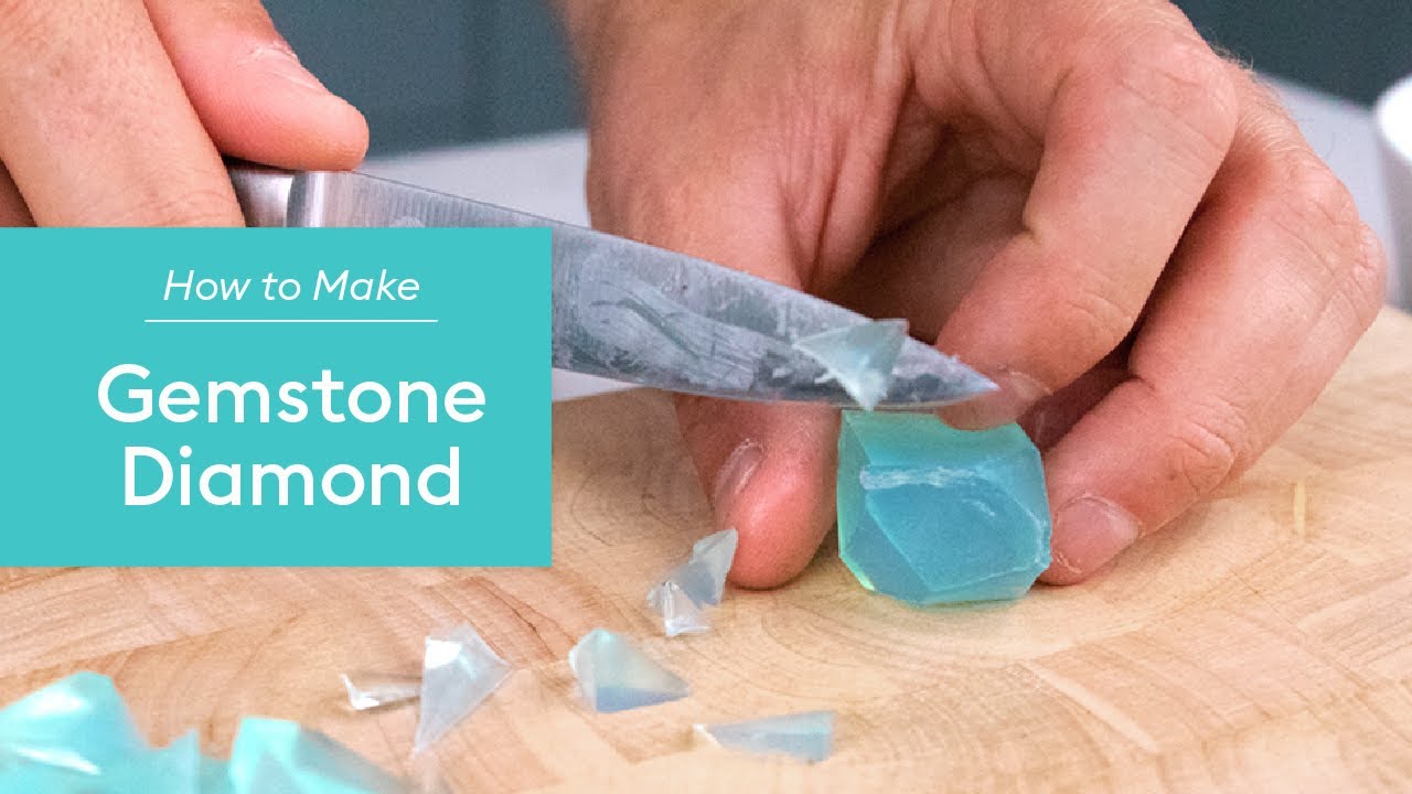 How to Make a Gemstone Soap Diamond | Stephenson