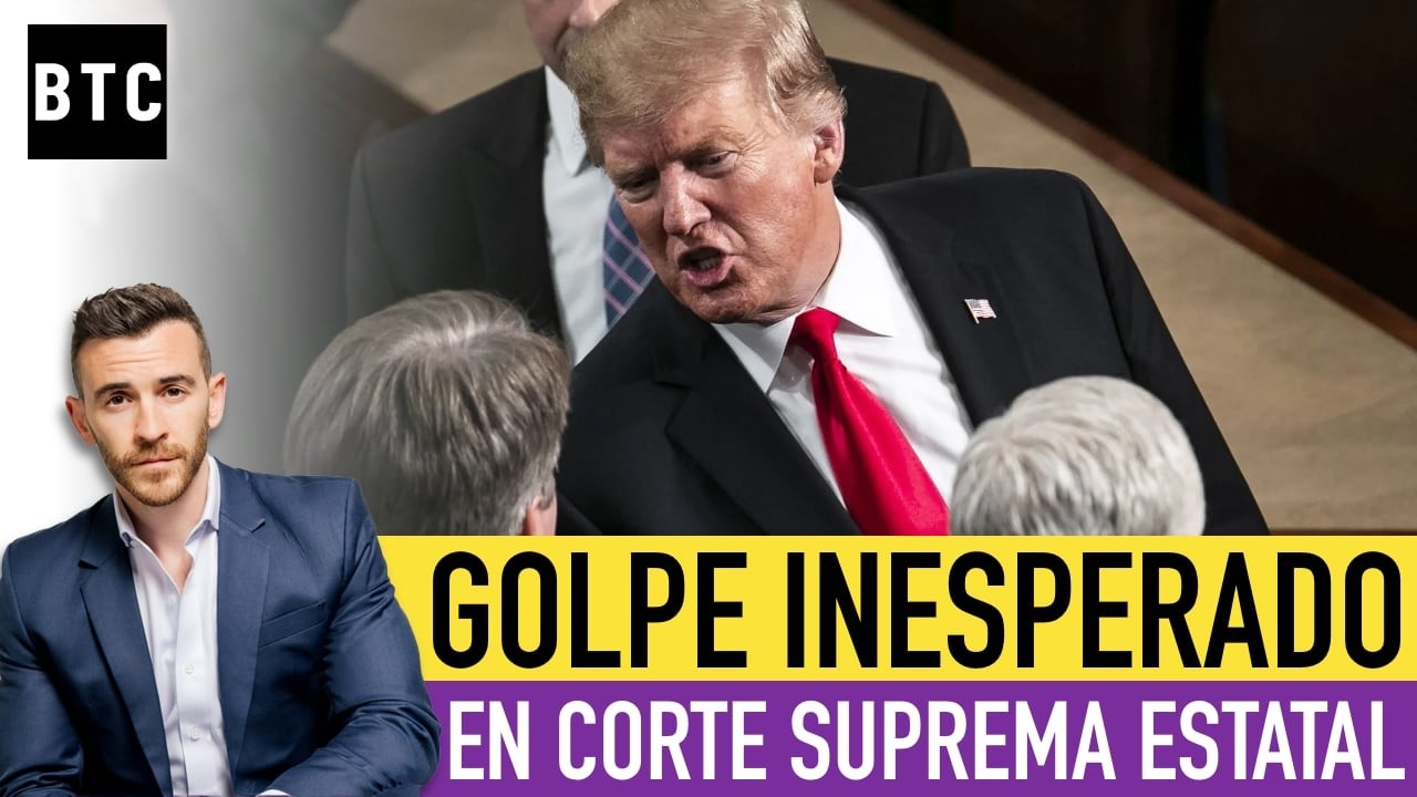 FUERTE GOLPE A TRUMP en Tribunal Supremo Estatal - BOOM! 💥