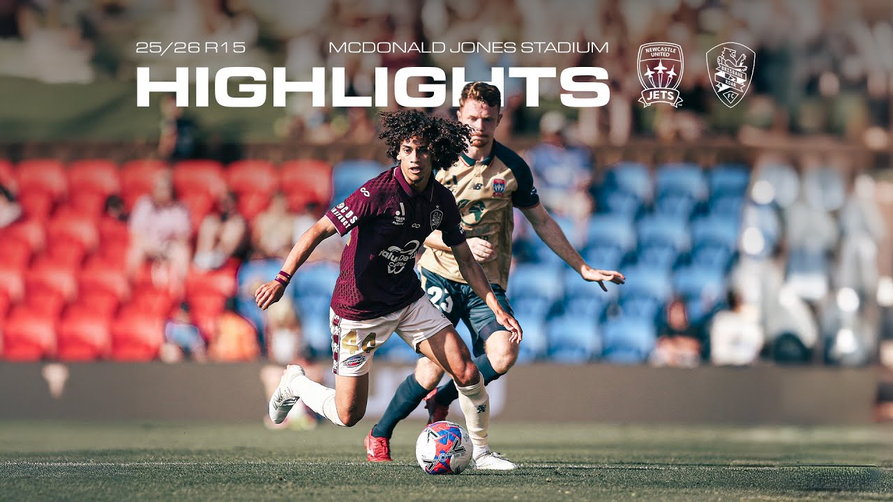 ALM R15 Highlights: Newcastle Jets vs Brisbane Roar