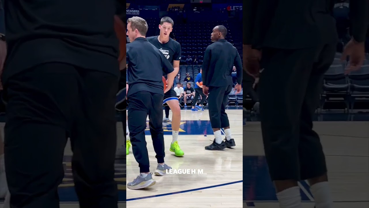 Egor Demin BYU Pregame Workout
