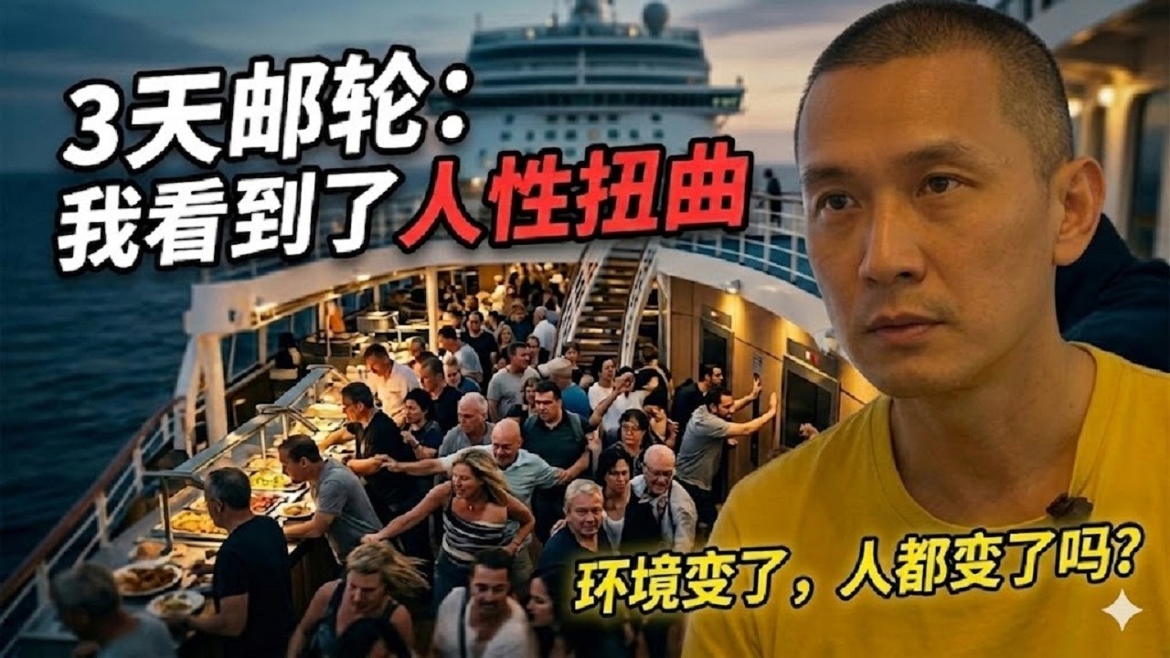 我在邮轮上待了3天&hellip;&hellip;人们开始变得诡异起来