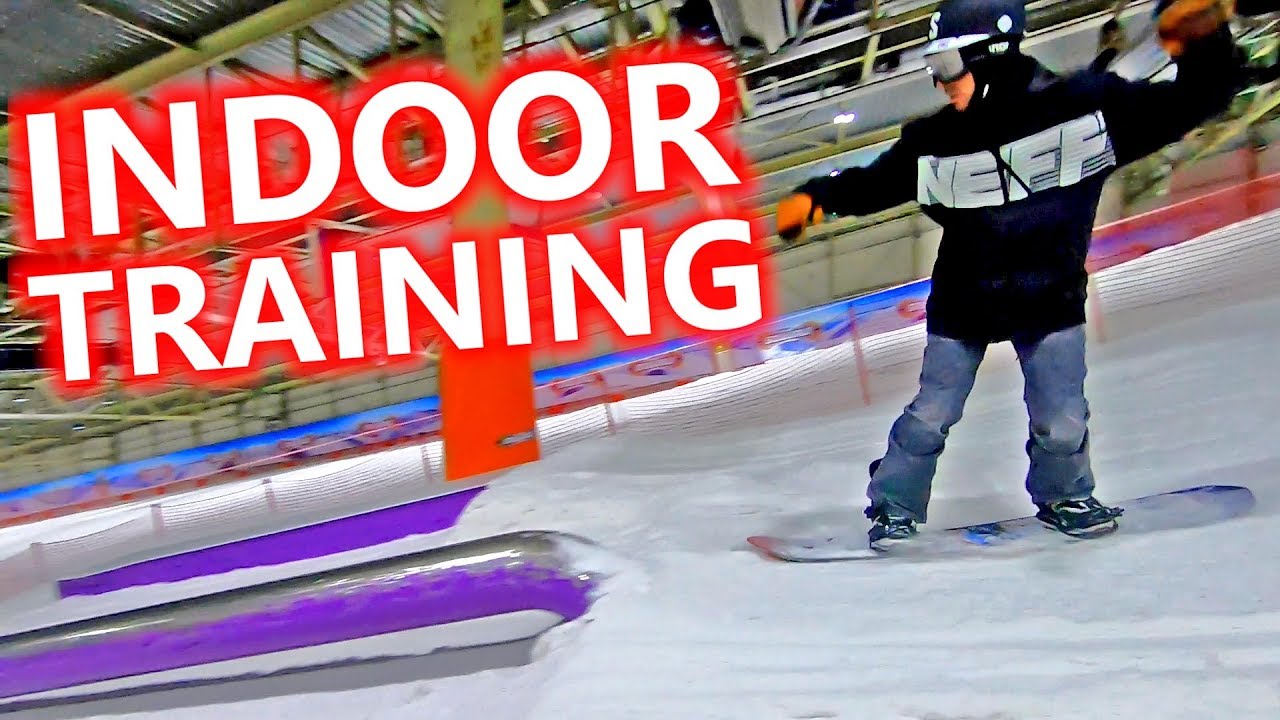 Epic Indoor Snowboard Training at Landgraaf Snowworld