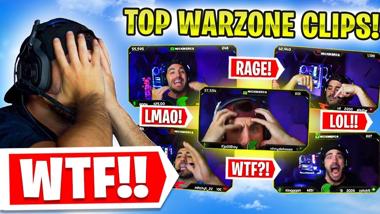 Reacting To My MOST VIEWED Warzone Clips!