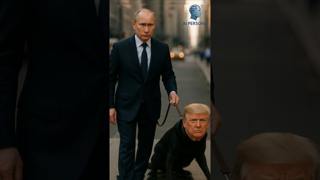 Putin Walking His Pet Dog Trump 🐕🤣 | 