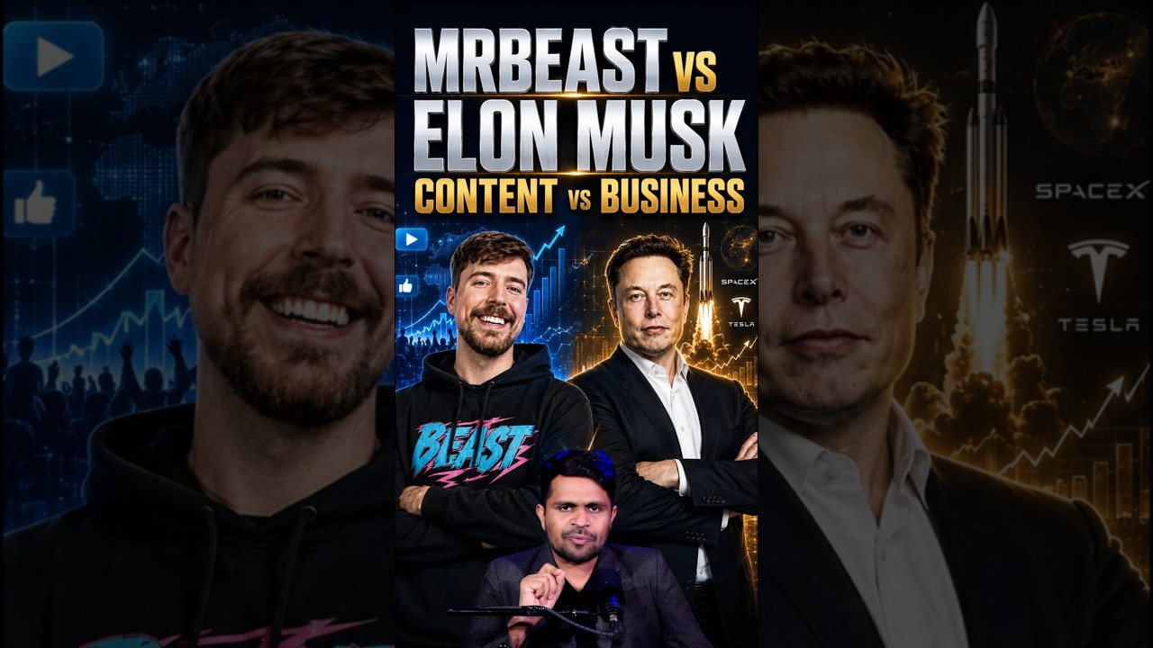 Why Elon Musk Thinks Bigger Than Most People | MRBEAST vs ELON MUSK | CONTENT vs BUSINESS |