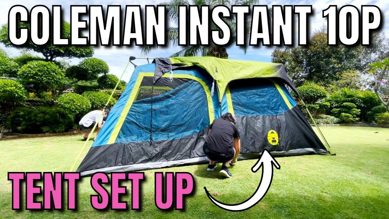 How to Set Up the Coleman INSTANT 10-Person Tent
