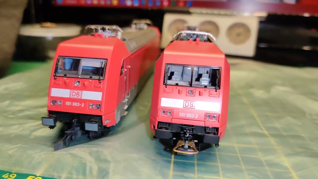 BR 101 LSModels vs BR 101 Piko Expert.