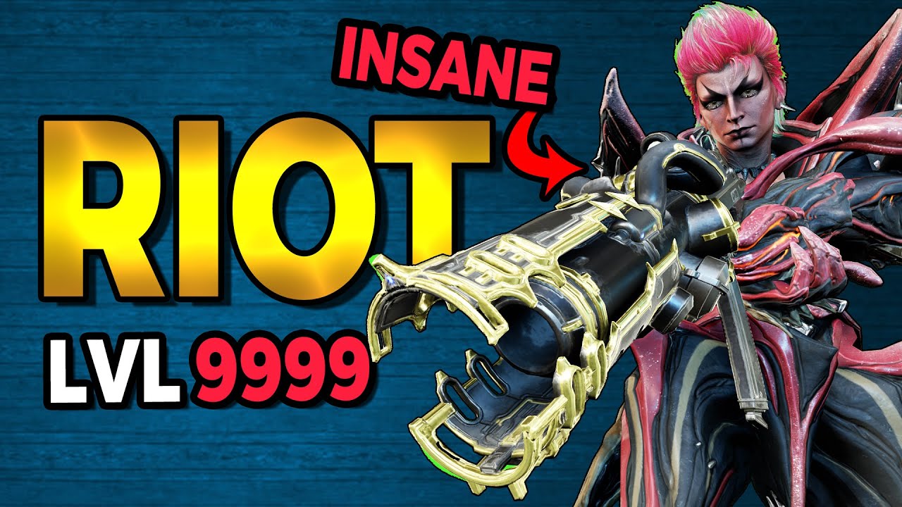 Warframe: RIOT-848 Build To Destroy Level 9999 Steel Path - Techrot Encore
