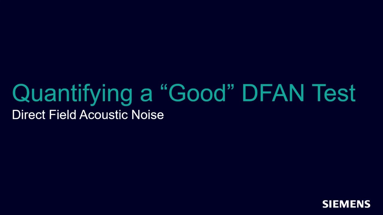 Quantifying a Good DFAN Test