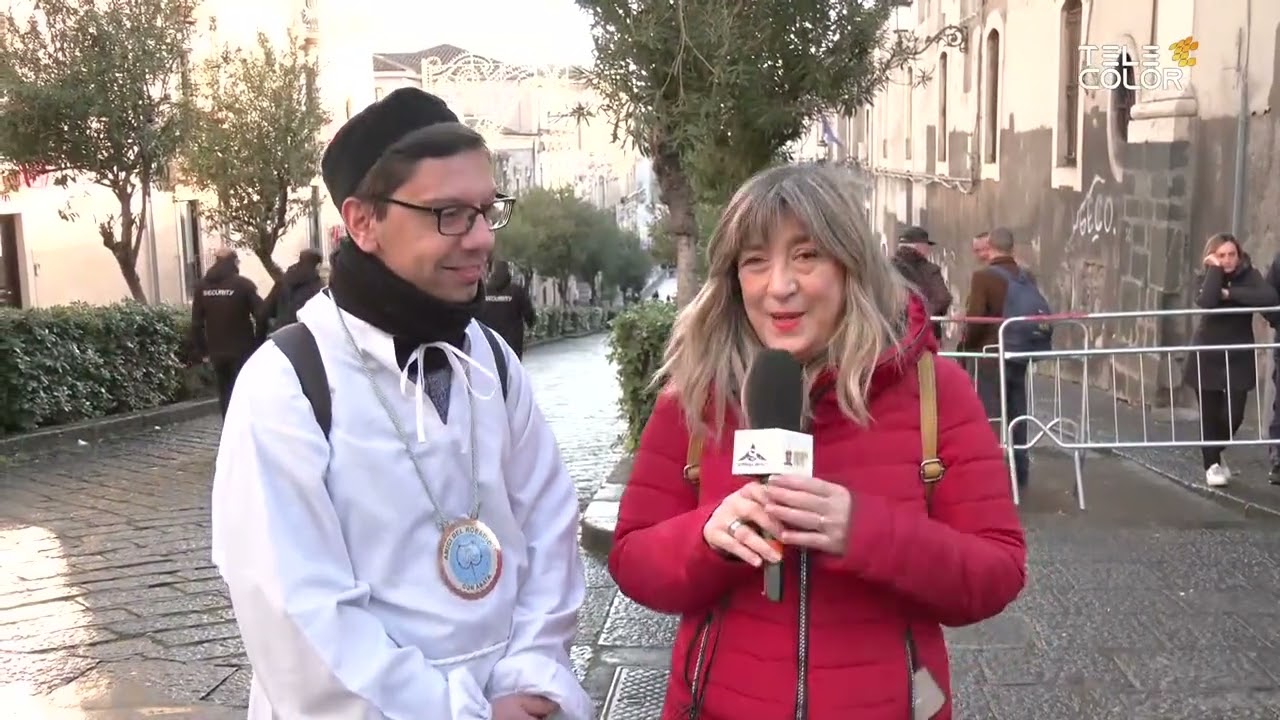 La Giornalista Adelaide Barbagallo intervista l'ing. Gabriel Distefano degli 