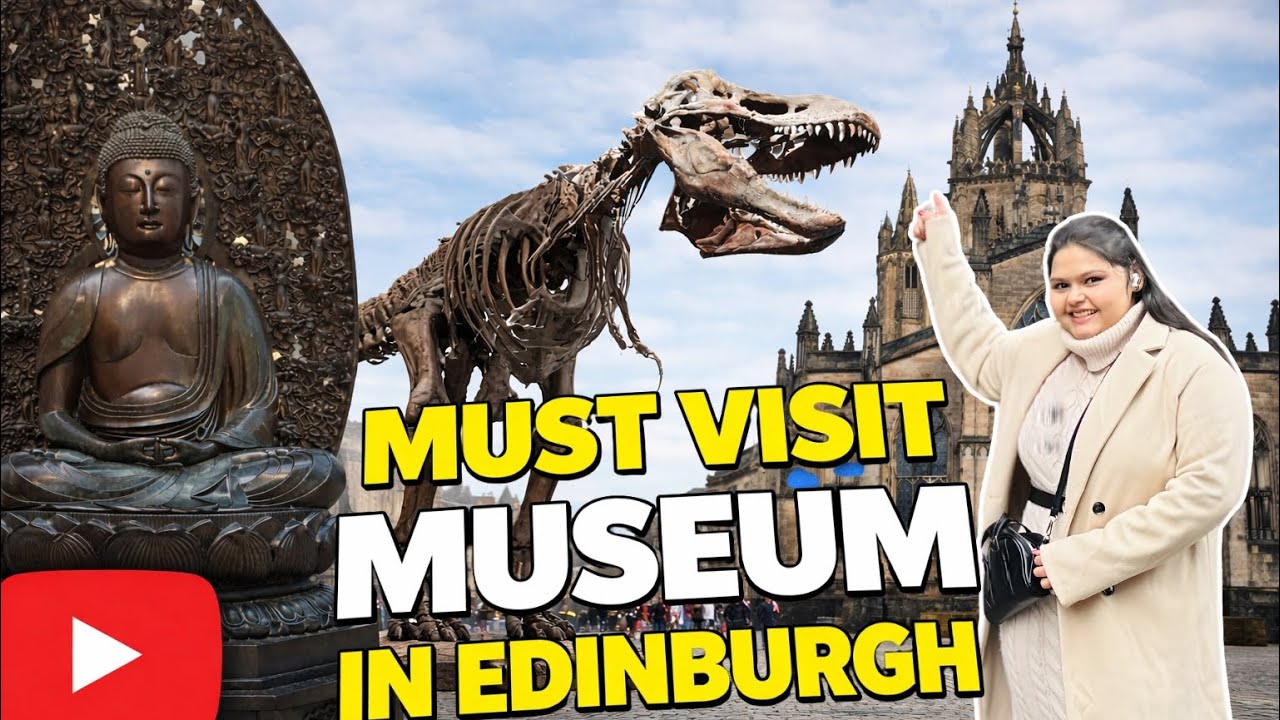 DAY 4 in Edinburgh Scotland 🇬🇧 | Royal Mile, National Museum, Hidden Streets & Food Tour #vlogs
