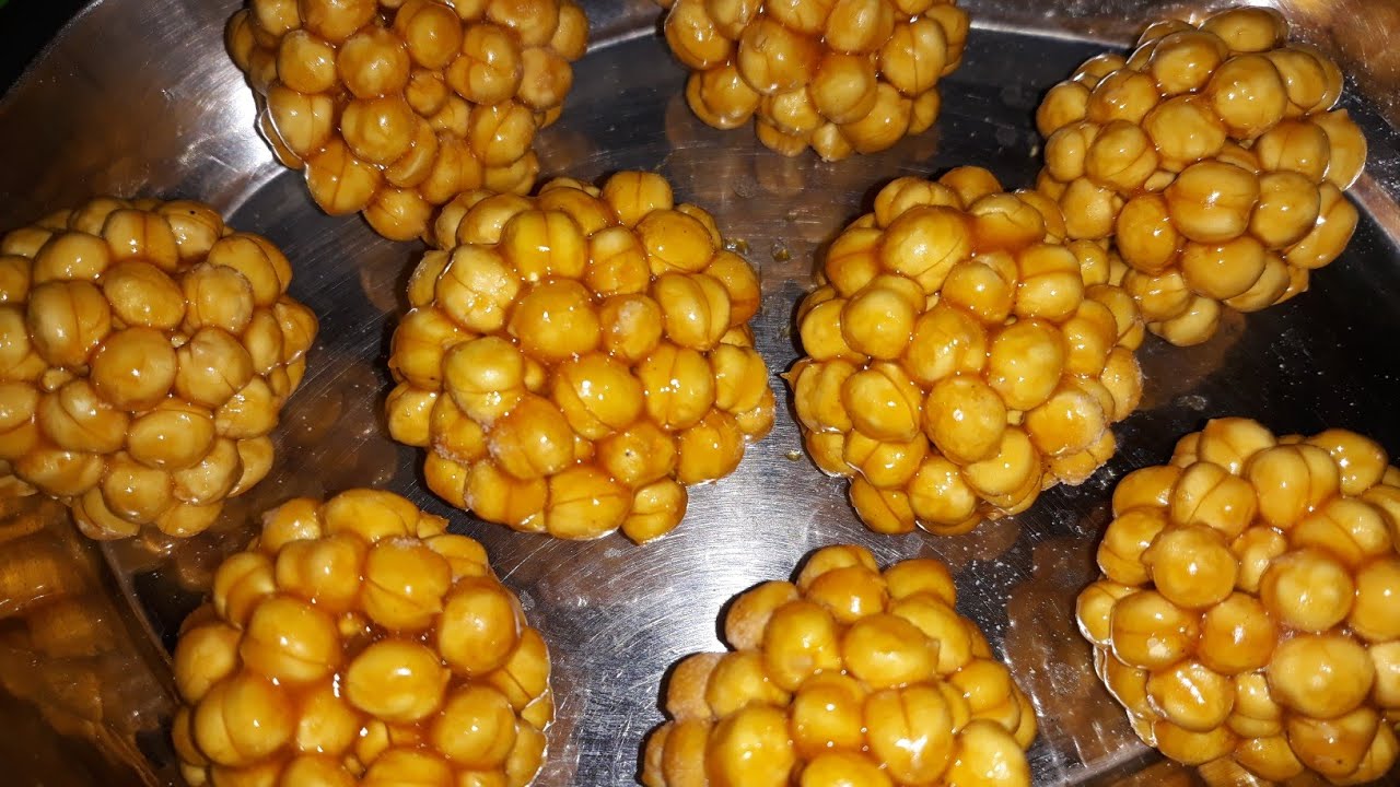 பொட்டுக்கடலை உருண்டை செய்வது எப்படி/How to make pottukadalai urundai in tamil/Roasted gram balls