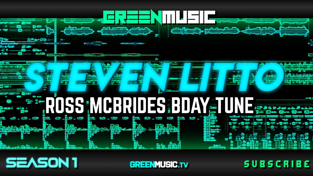 STEVEN LITTO - ROSS MCBRIDE'S BDAY TUNE (Official Music Video)
