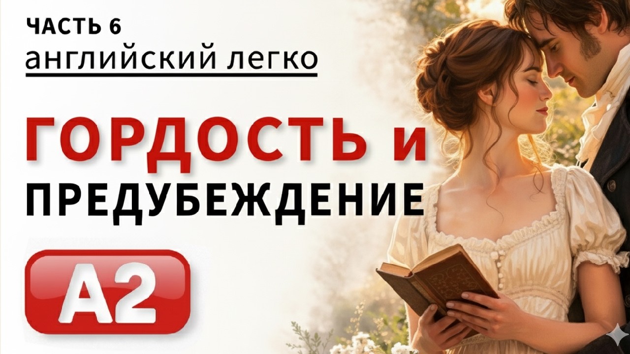 ГОРДОСТЬ И ПРЕДУБЕЖДЕНИЕ | УРОВЕНЬ А2 | английский легко  | Часть 6 | Pride and Prejudice