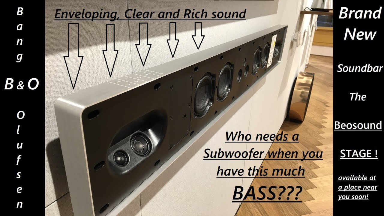 The Brand New B&O Beosound Stage, Unboxing and Sound Test Tease. Dear lord is it GOOD! ReUp