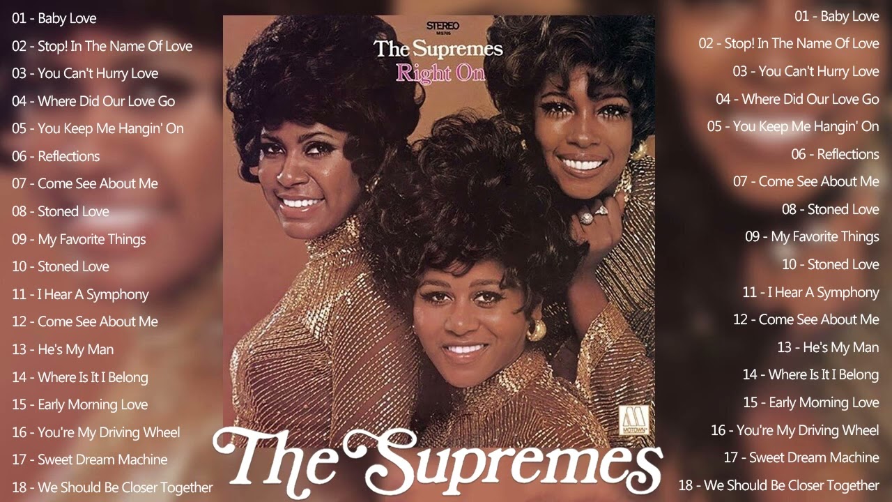 The Very Best of The Supremes - The Supremes Greatest Hits Full Album - The Supremes Motown 25