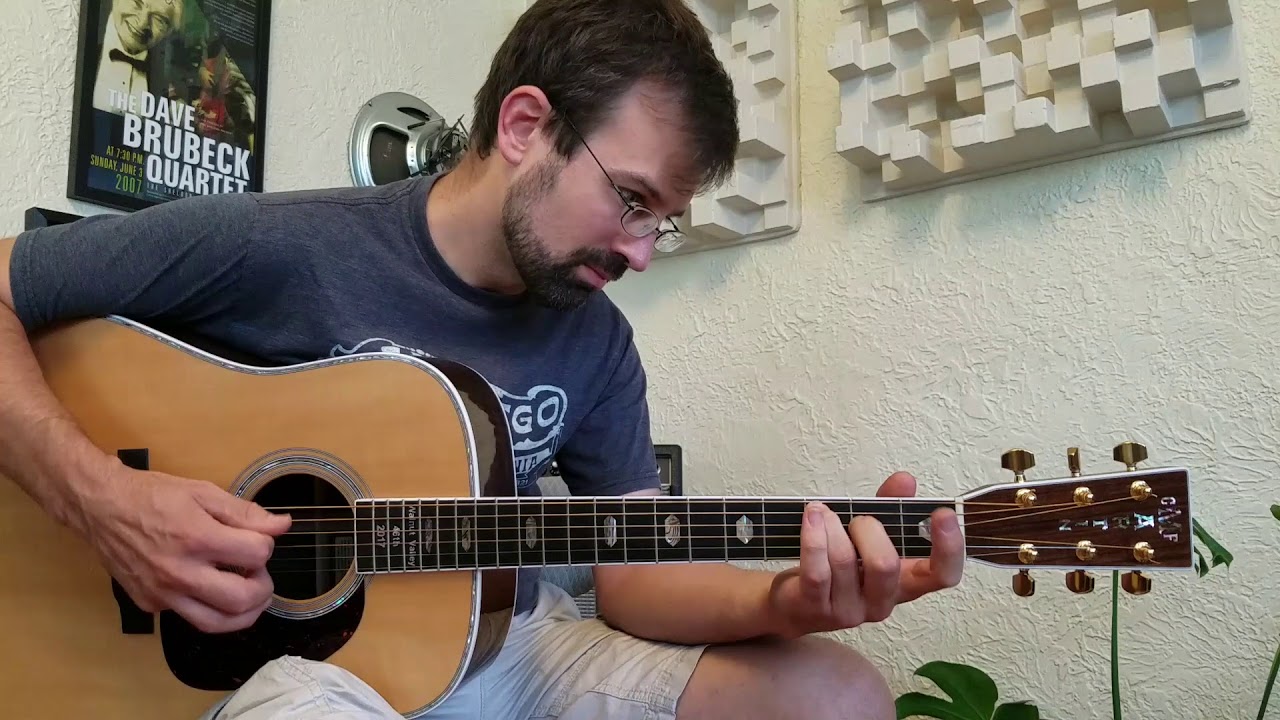 Be a better bluegrass guitar in five minutes a day