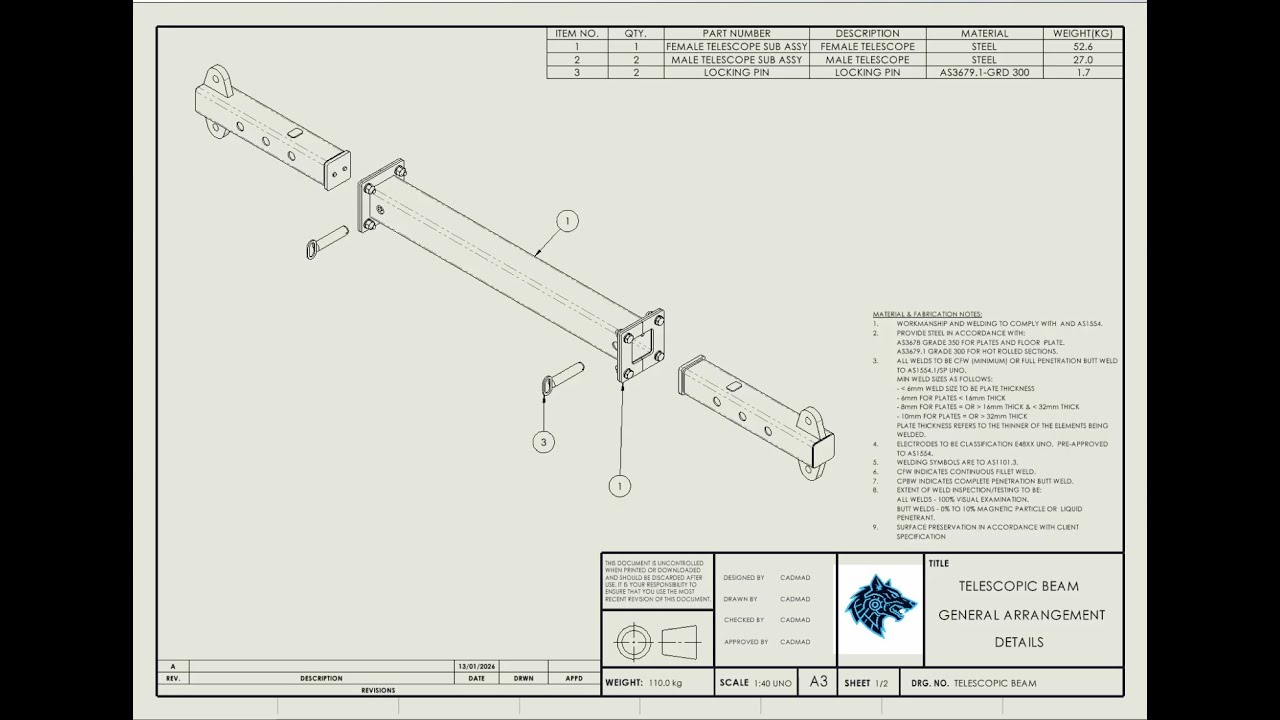 Clean Cut Lists That Fabricators Trust (SolidWorks AS1100 | Australia