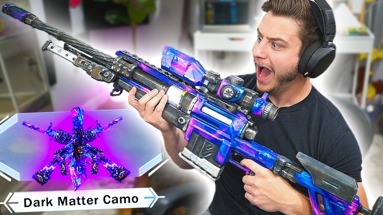 I UNLOCKED DARK MATTER CAMO IN REAL LIFE