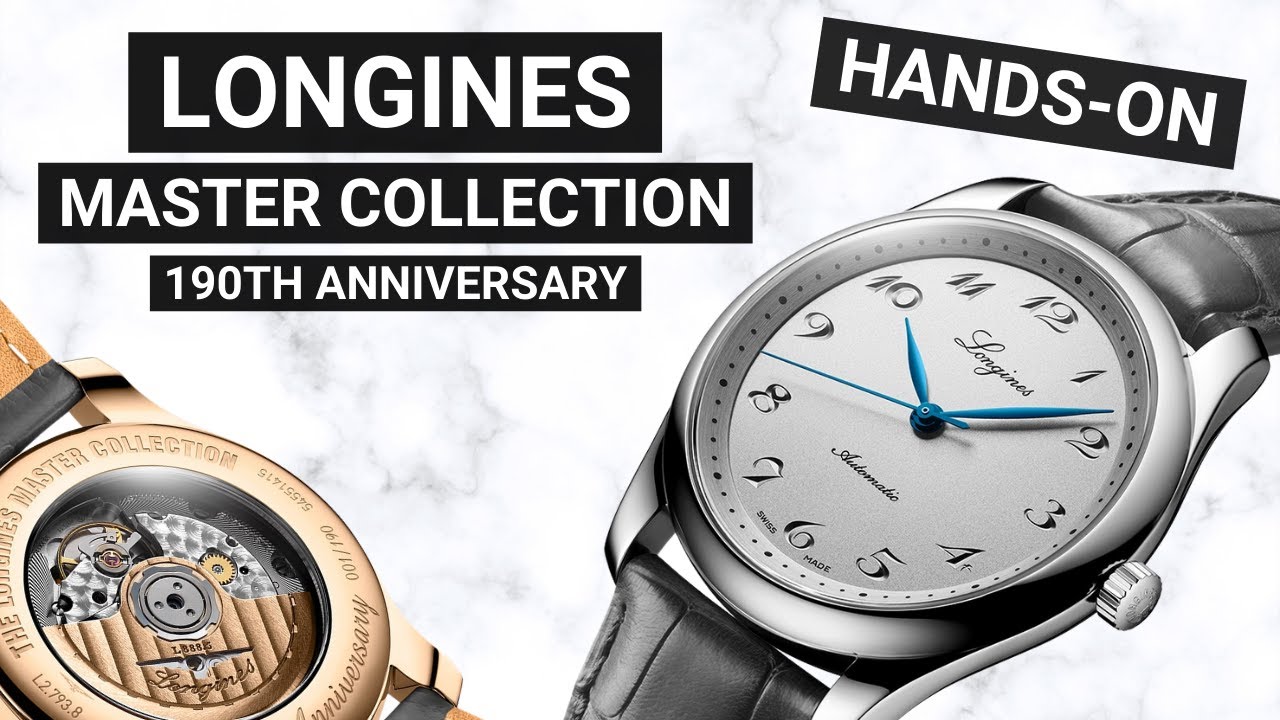 Longines Master Collection 190th Anniversary Watch Close-Up